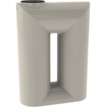 1100L Urban Slimline Beige