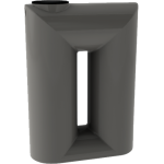 1100L Urban Slimline Slate Grey