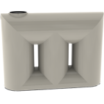 2300L Urban Slimline Beige